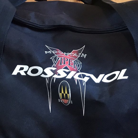 Rossignol Extra Large Heavy Duty Ski/Snowboard Duffle Bag 90s Vintage - Picture 2 of 11